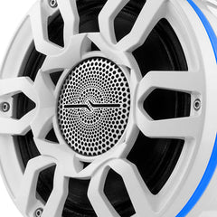 DS18 HYDRO NXL-X8PRO 8" Compact Wakeboard Tower Speakers with Hybrid Mid-Range, Compression Driver Loudspeaker, RGB LED Lights, 500 Watts, Speaker Cover Included, 1 Pair.