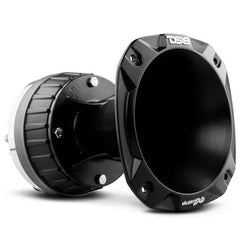 DS18 PRO-DKH1X 2" Throat Bolt On Compression Driver with Spacer, 2" Throat Titanium VC and PRO-HA102/BK Horn 640 Watts 115dB 8 ohm Mounting Depth 7.9"