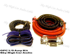 Sky High Car Audio 1/0 OFC Amplifier Kit